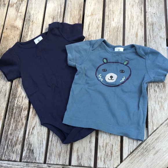 Hanna Andersson Other - BOGO Hanna Andersson Cotton Bear T-shirt & Onesie